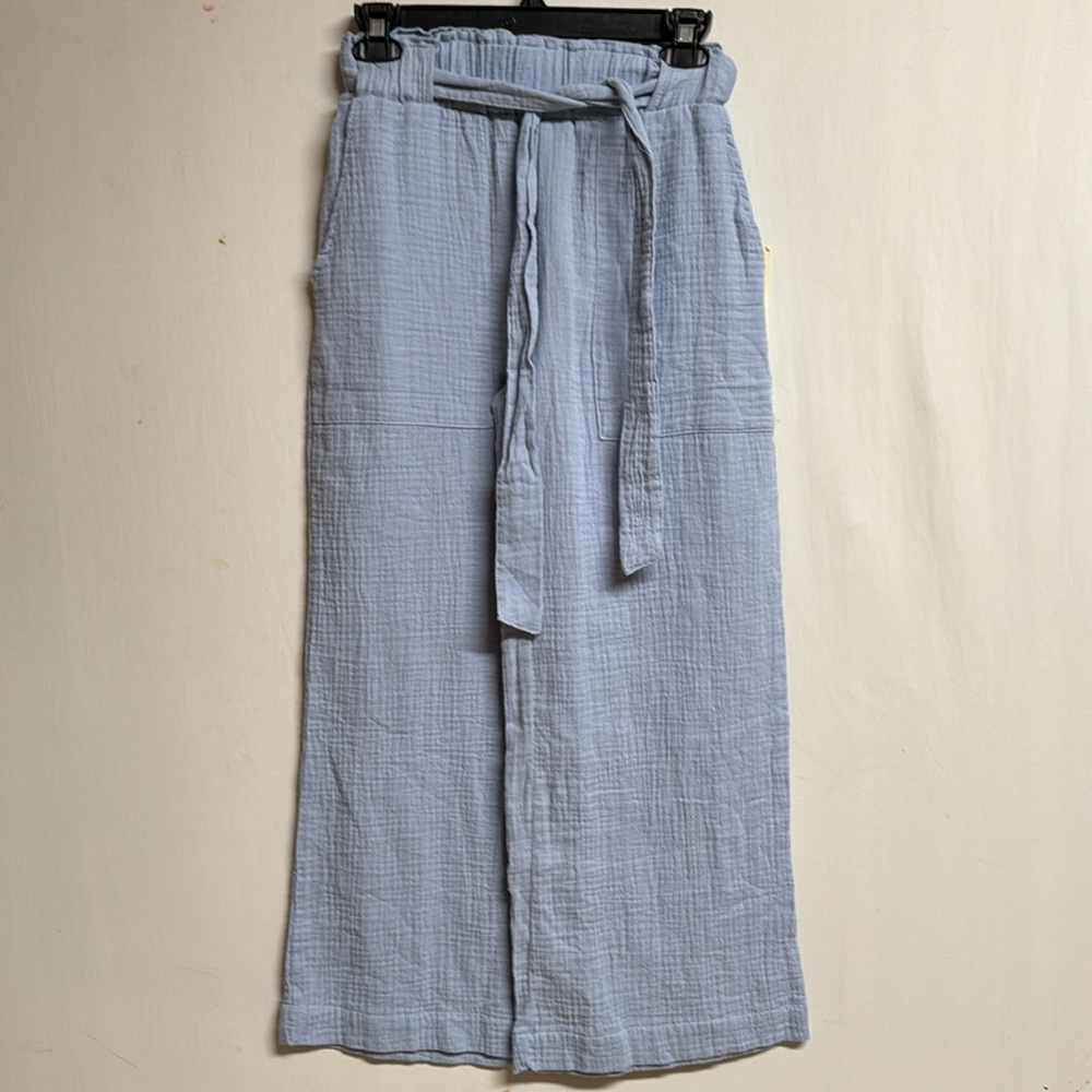 Banjara Wide Leg Cotton Crop Pants